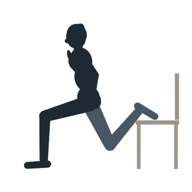 불가리안 스플릿 스쿼트 · Bulgarian Split Squat