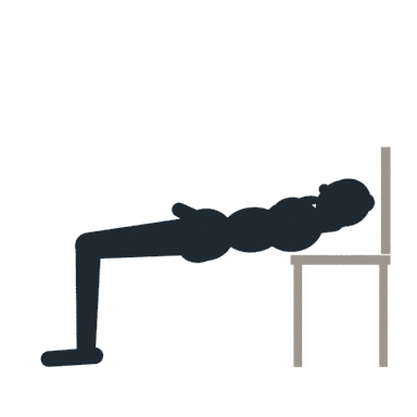 의자 힙 쓰러스트 · Chair Hip Thrust