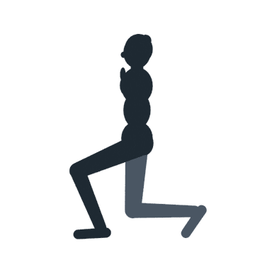 리버스 런지 · Reverse Lunge